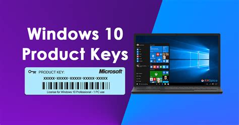 Activation windows 10 product key